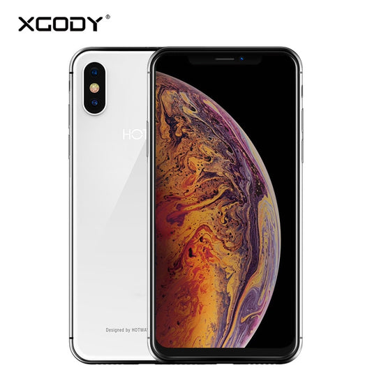 19:9 Notch Screen XGODY Hotwav X 3G Unlock 5.7 Inch Smartphone Android 8.1 Oreo Quad Core 2GB+16GB Face ID Mobile Phone 13.0MP