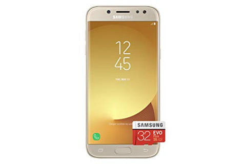 Samsung Galaxy J5 (2017) Single SIM 16GB 5.2-Inch Android 7.0 UK Version Sim-Free Smartphone - Black with 32GB Memory Card (Amazon Memory Edition)