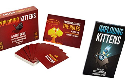 Exploding Kittens with Imploding Kittens Expansion