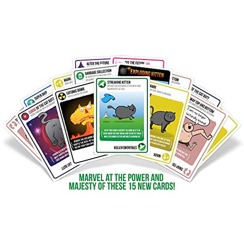 Streaking Kittens: This Is The Second Expansion of Exploding Kittens