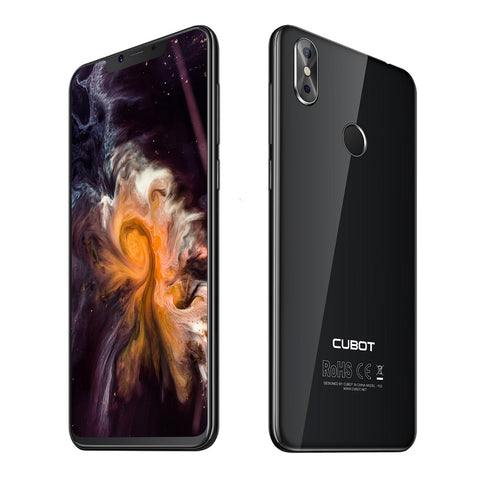 Cubot P20 Android 8.0 19:9 Notch Screen 4GB 64GB 6.18'' MT6750T Octa-Core Smartphone 4000mAh 2246*1080 20MP+2.0MP 4G Telephone