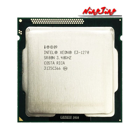 Intel Xeon E3-1270 E3 1270 3,4 GHz Quad-Core CPU Prozessor 8M 80W LGA 1155