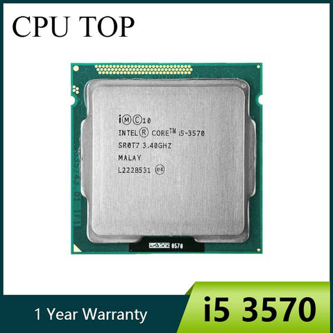 Intel i5 3570 Prozessor Quad-Core 3,4 Ghz L3 = 6M 77W Sockel LGA 1155 Desktop CPU arbeits 100%
