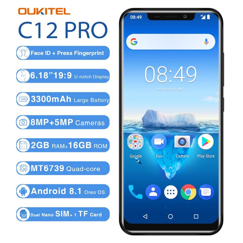Original OUKITEL C12 Pro 6.18