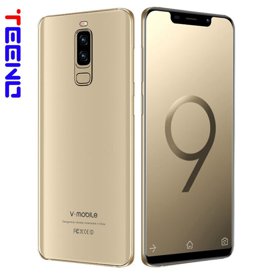 TEENO VMobile S9 Mobile Phone Android 7.0 5.84" Full Screen 19:9 2GB RAM 16GB ROM 13MP Camera Dual Sim Quad Core Smartphone