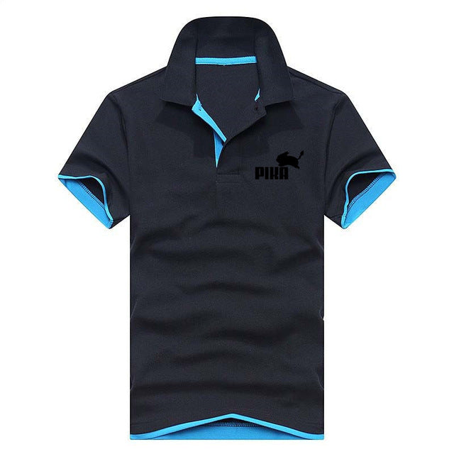 2019 Newest Polo Pika Brand Clothing Male Fashion Casual Polo Men Shirts Solid Casual Polos Tee Shirt Tops High Quality Slim Fit