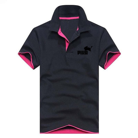 2019 Newest Polo Pika Brand Clothing Male Fashion Casual Polo Men Shirts Solid Casual Polos Tee Shirt Tops High Quality Slim Fit