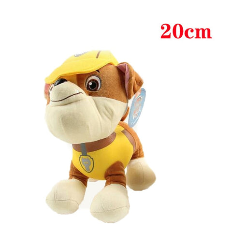 20cm Paw Patrol Dog 6 Color Plush Toys Soft Puppy Canine Keychain Plush Dolls Canine Broadcast The Hit TV Cartoon Animation 26M