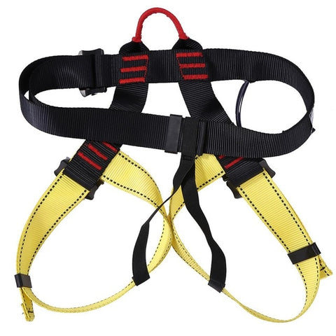 Outdoor Sports Rock Climbing Harness Waist Support Half Body Safety Belt Support Half Body Harness Aerial Survival Equipment