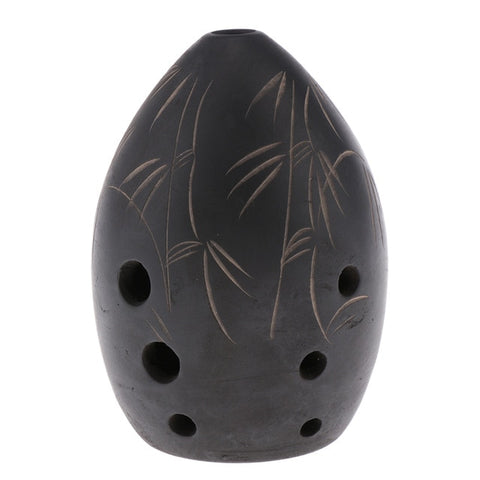 Professional Chinese Flute Xun Instrument Ceramic Ocarina Ancient Xun Instrument Ceramic Ocarina