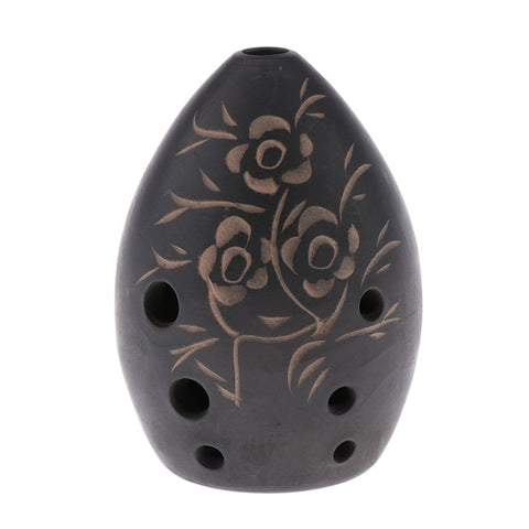 Professional Chinese Flute Xun Instrument Ceramic Ocarina Ancient Xun Instrument Ceramic Ocarina