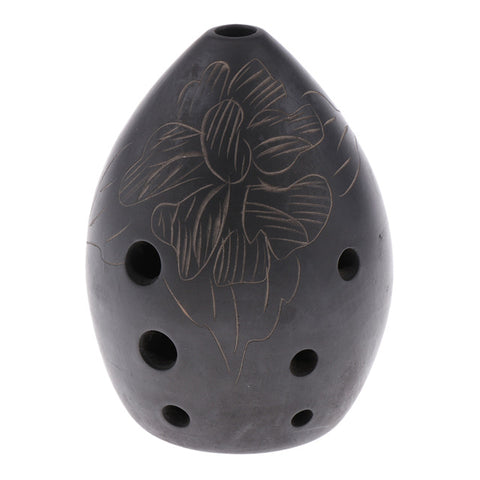 Professional Chinese Flute Xun Instrument Ceramic Ocarina Ancient Xun Instrument Ceramic Ocarina