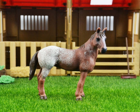 44 types farm Animals Appaloosa Harvard Hannover Clydesdale Quarter arabian Horse collection farm stable figure Model kids toy