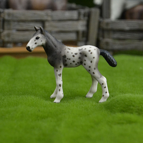 44 types farm Animals Appaloosa Harvard Hannover Clydesdale Quarter arabian Horse collection farm stable figure Model kids toy