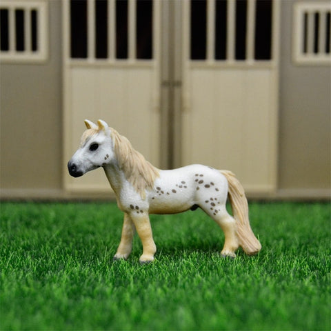 44 types farm Animals Appaloosa Harvard Hannover Clydesdale Quarter arabian Horse collection farm stable figure Model kids toy