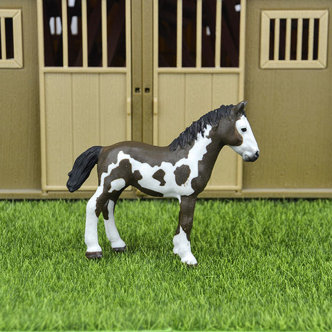 44 types farm Animals Appaloosa Harvard Hannover Clydesdale Quarter arabian Horse collection farm stable figure Model kids toy