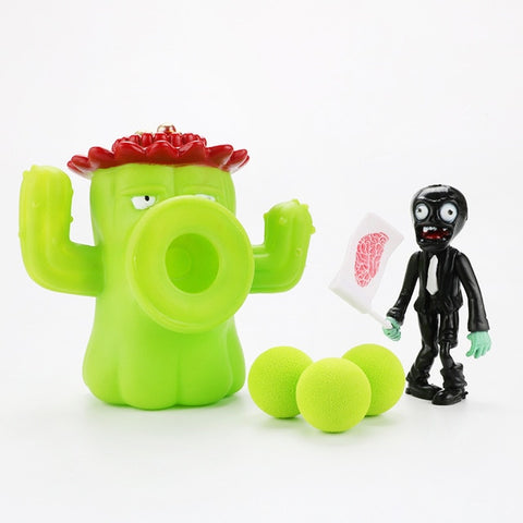 Plants vs Zombies Peashooter PVC Action Figure Model Toy Gifts Toys For Children High Quality  In OPP Bag