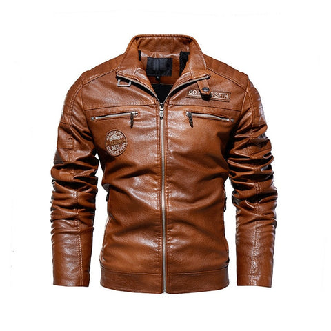 2019 Men's Natural Real Leather Jacket Men Motorcycle Hip Hop Biker Winter Coat Men Warm Genuine Leather Jackets plus size 3XL