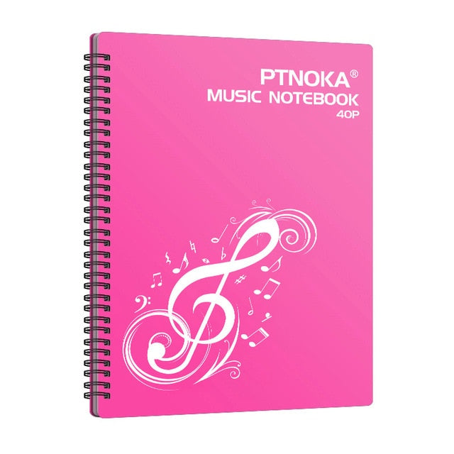 40 Pages Piano Score Folder Smooth Expanded Sheet Music Score Folder A4 Sheet Bag Stave Storage Holder