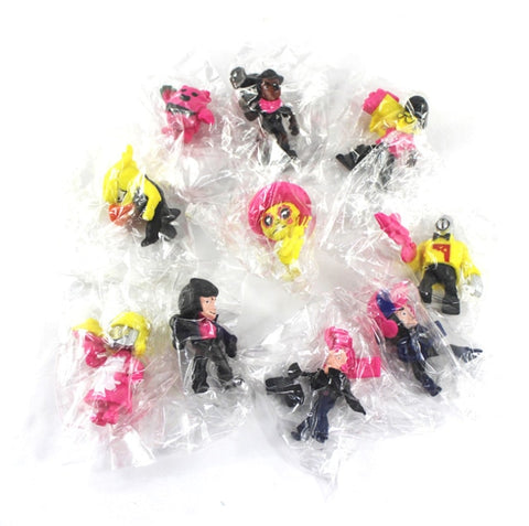 18pcs/lot Brawl game cartoon star hero figure model Spike Shelly Leon PRIMO MORTIS doll kawaii cute toy gift for boy girl kids