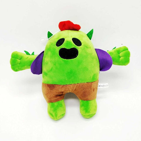 Brawl games cartoon star hero figure anime model Spike Shelly Leon PRIMO MORTIS doll kawaii cute toy gift for boy girl kids