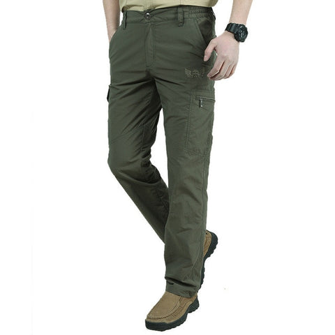 Men lightweight Breathable Quick Dry Pants Summer Casual Army Military Style Trousers Tactical Cargo Pants Waterproof Trousers