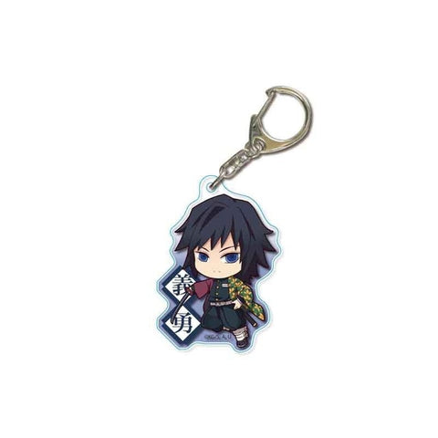 Anime Demon Slayer Kimetsu no Yaiba Two-sided Keychain Tanjirou Nezuko Zenitsu Inosuke Cosplay Acrylic Key Chain for Fans Gift