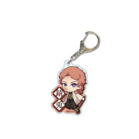 Anime Demon Slayer Kimetsu no Yaiba Two-sided Keychain Tanjirou Nezuko Zenitsu Inosuke Cosplay Acrylic Key Chain for Fans Gift