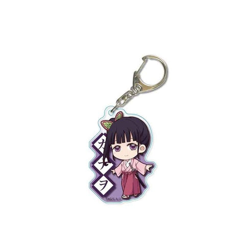 Anime Demon Slayer Kimetsu no Yaiba Two-sided Keychain Tanjirou Nezuko Zenitsu Inosuke Cosplay Acrylic Key Chain for Fans Gift