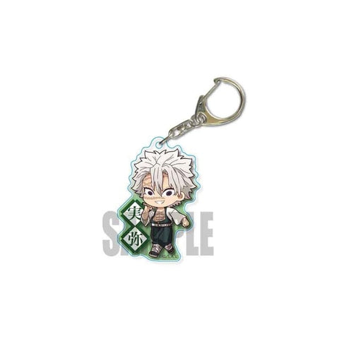 Anime Demon Slayer Kimetsu no Yaiba Two-sided Keychain Tanjirou Nezuko Zenitsu Inosuke Cosplay Acrylic Key Chain for Fans Gift