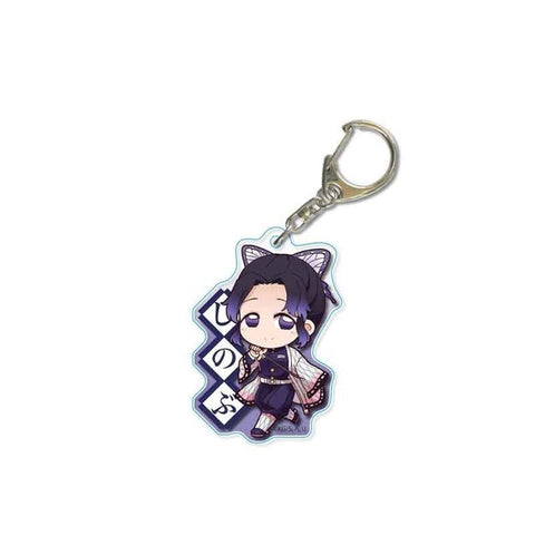 Anime Demon Slayer Kimetsu no Yaiba Two-sided Keychain Tanjirou Nezuko Zenitsu Inosuke Cosplay Acrylic Key Chain for Fans Gift