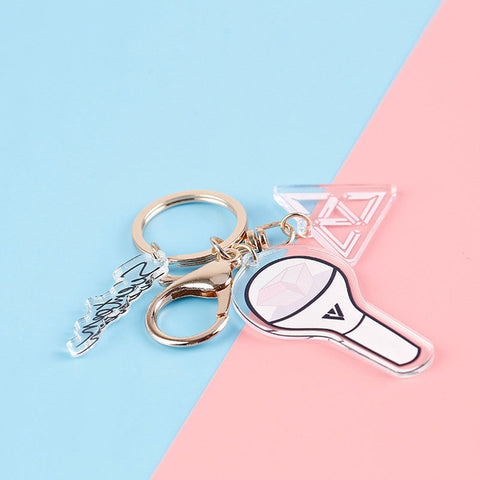 Kpop Korean Band Blackpink Exo Twice Acrylic Pendent Key Ring