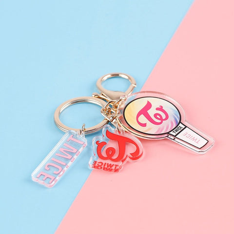 Kpop Korean Band Blackpink Exo Twice Acrylic Pendent Key Ring