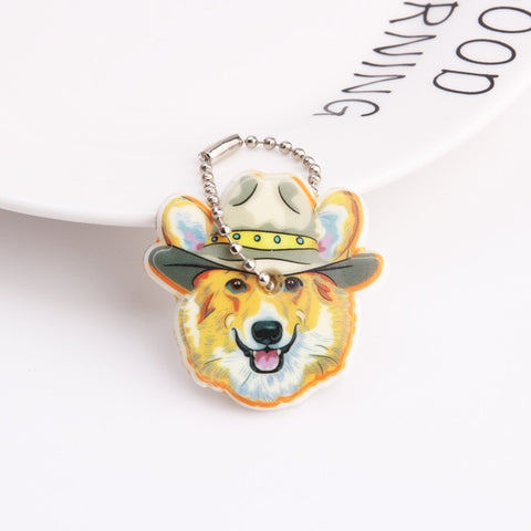 Cute Cartoon Keychain Silicone Stitch Protective Key Case Cover for Key Control Dust Cap Holder Gift Women Key Chain