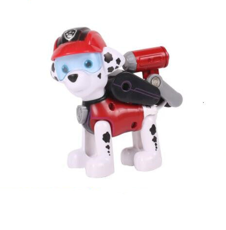 PAW patrol dog animation toy figure plastic Canina toys toy figure skating model patrulla canina toy children's gift