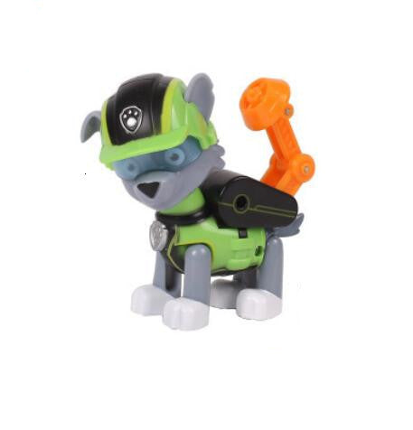 PAW patrol dog animation toy figure plastic Canina toys toy figure skating model patrulla canina toy children's gift