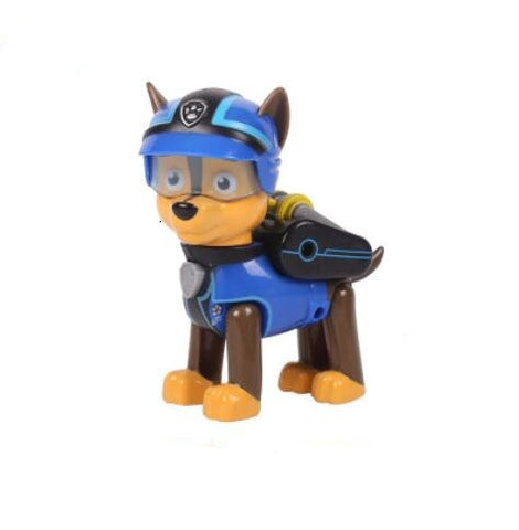 PAW patrol dog animation toy figure plastic Canina toys toy figure skating model patrulla canina toy children's gift