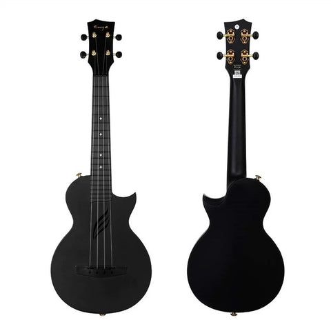 Enya Ukulele Concert NOVA U Carbon Fiber Ukelele Beginner Kit String Instruments Hawaii Mini Guitar with Semi-hard Case Strap