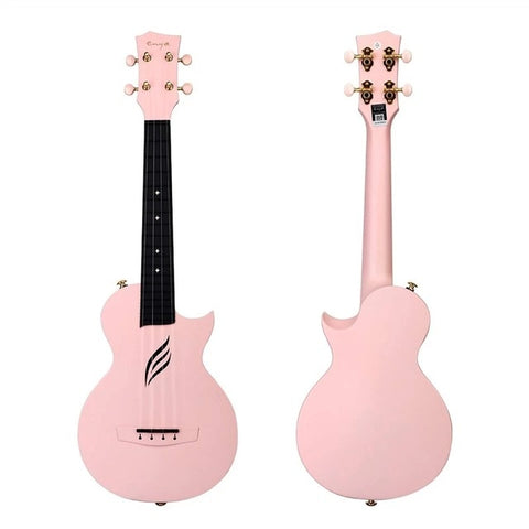 Enya Ukulele Concert NOVA U Carbon Fiber Ukelele Beginner Kit String Instruments Hawaii Mini Guitar with Semi-hard Case Strap