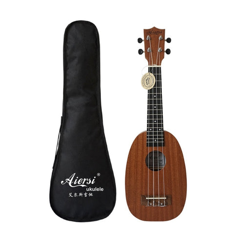 Aiersi brand 21 inch ukelele mahogany Soprano ukulele musical instrument hawaii guitar