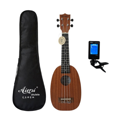 Aiersi brand 21 inch ukelele mahogany Soprano ukulele musical instrument hawaii guitar