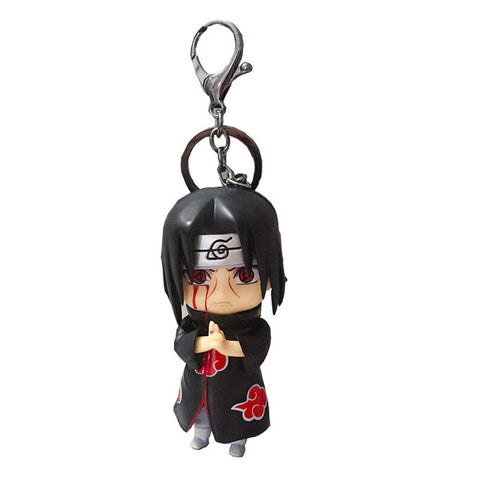 2019 Naruto Keychain Sasuke/itachi/Kakashi  Acrylic Key Chain Pendant Anime Accessories Cartoon Key Ring