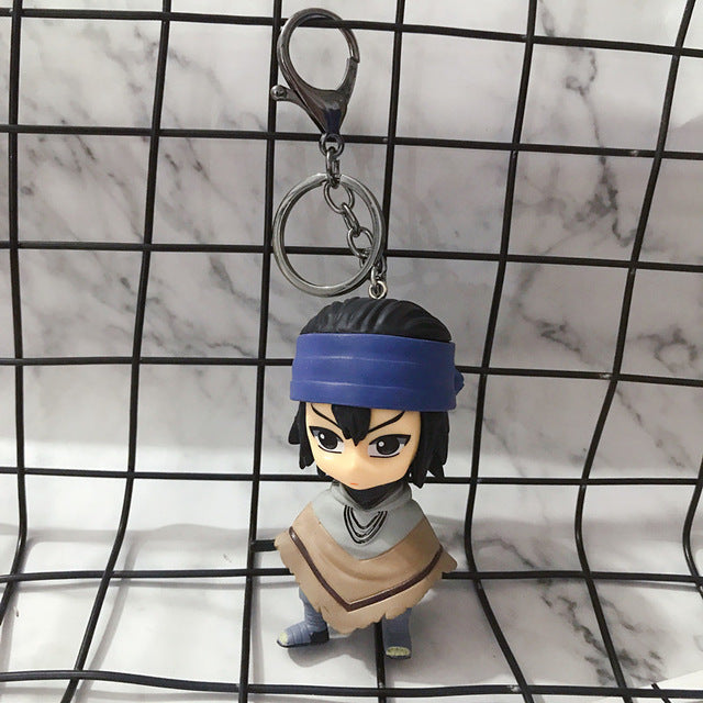 2019 Naruto Keychain Sasuke/itachi/Kakashi  Acrylic Key Chain Pendant Anime Accessories Cartoon Key Ring