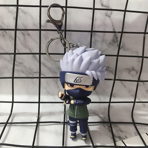 2019 Naruto Keychain Sasuke/itachi/Kakashi  Acrylic Key Chain Pendant Anime Accessories Cartoon Key Ring