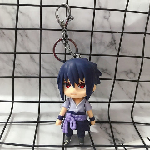 2019 Naruto Keychain Sasuke/itachi/Kakashi  Acrylic Key Chain Pendant Anime Accessories Cartoon Key Ring