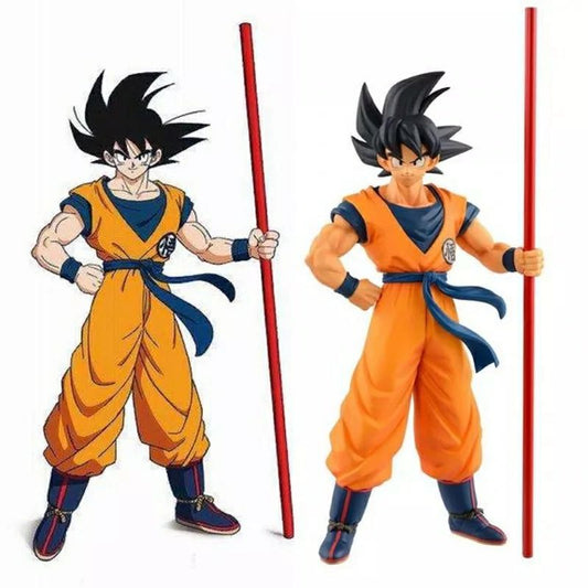 Son Goku Action Dragon Ball Z Toys for Children Anime Figurine Figure PVC Model Brinquedos Black Hair Goku 20th Anniversary Doll