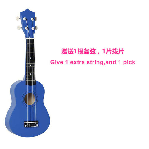 SevenAngel Ukulele 21 inch Children Ukelele Soprano 4 Strings Hawaiian Spruce Basswood Guitar Uke Kids Gift  Music Instrument