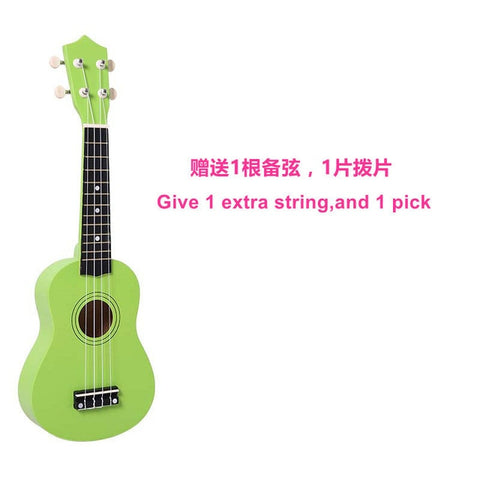 SevenAngel Ukulele 21 inch Children Ukelele Soprano 4 Strings Hawaiian Spruce Basswood Guitar Uke Kids Gift  Music Instrument