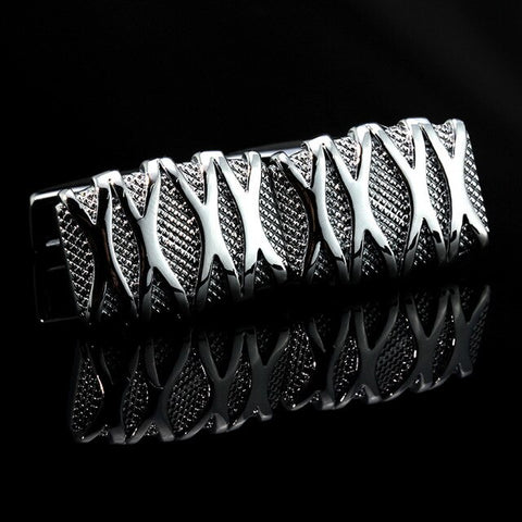 Novità di Lusso di Rame di Qualità Fibe Carbonio/Rosso In Legno/Gemelli Di Cristallo di Disegno per mens Francese vestito accessori Gioielli gemelos