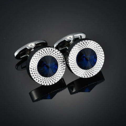 Novità di Lusso di Rame di Qualità Fibe Carbonio/Rosso In Legno/Gemelli Di Cristallo di Disegno per mens Francese vestito accessori Gioielli gemelos